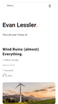 Mobile Screenshot of evanlessler.com